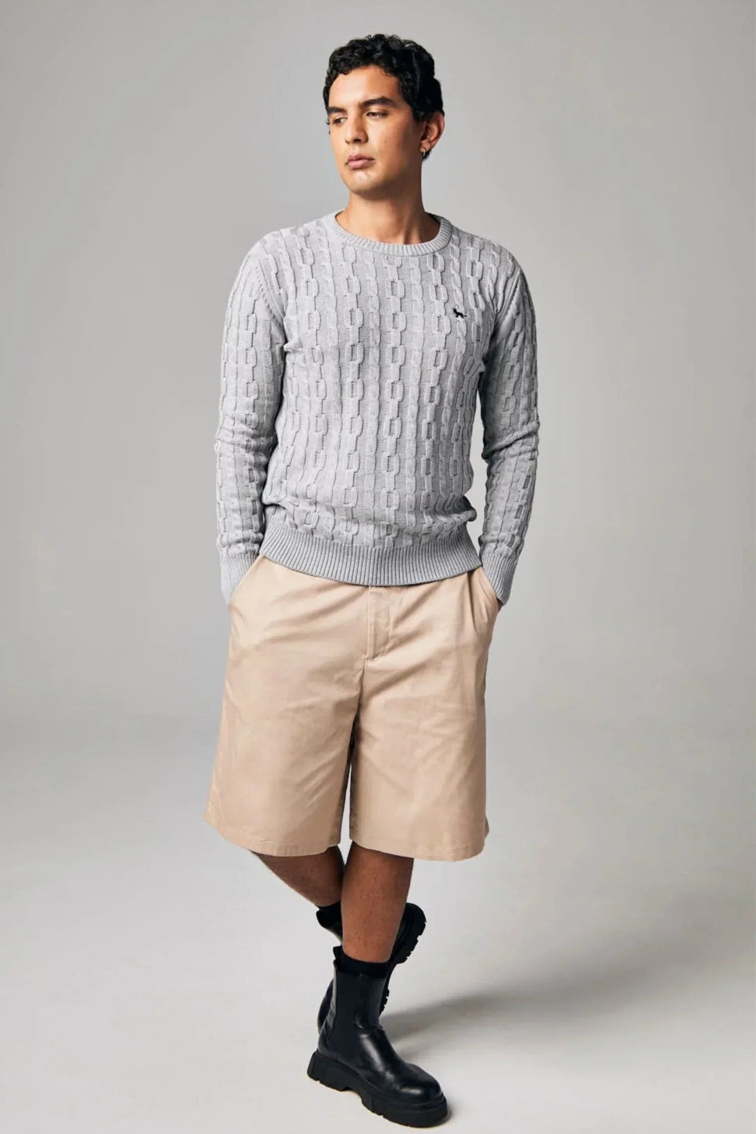 Suéter Cogua en hilado Turín trenzado – Hombre